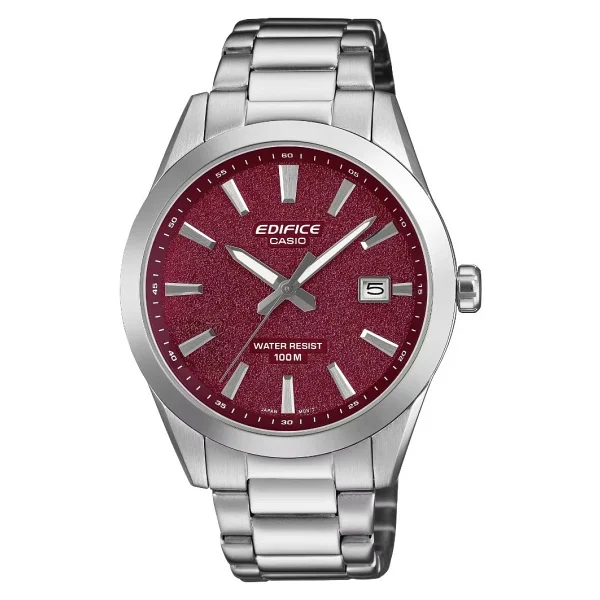 Casio Edifice Efv-160d-4avdf Bordo Erkek Kol Saati - Görsel 5