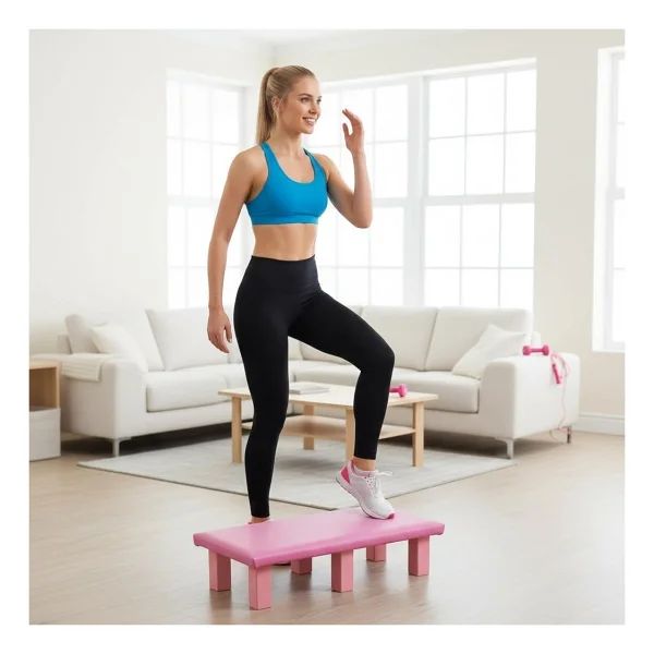 Spor Evinizde Step Tahtası Pilates Tahtası (12 Cm Yükseklik) - Görsel 2