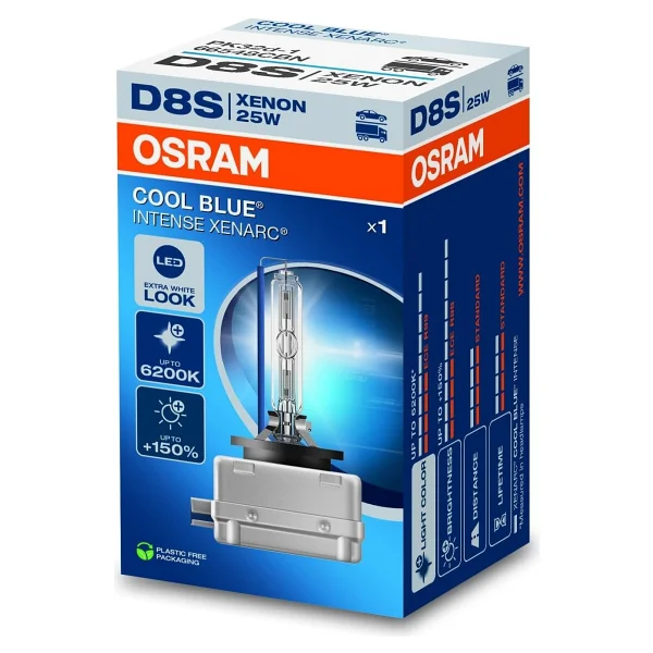 Osram D8s Xenarc Cool Blue Intense (Next Gen) Xenon Farlar - Görsel 6