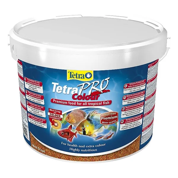 Tetra Pro Colour Cips 10 Lt Renklendiricili Balık Yemi - Görsel 2