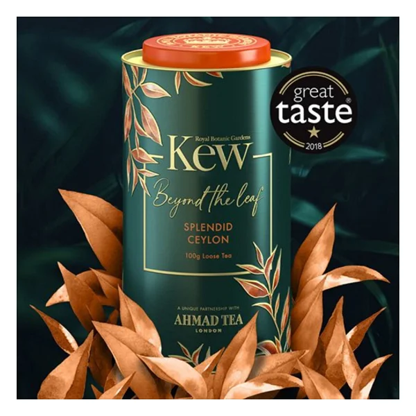 Ahmad Tea Kew Ceylon Siyah Çay 100 G Metal Kutu Dökme Çay - Görsel 2