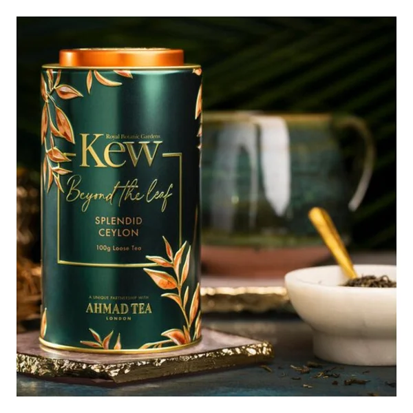 Ahmad Tea Kew Ceylon Siyah Çay 100 G Metal Kutu Dökme Çay - Görsel 3