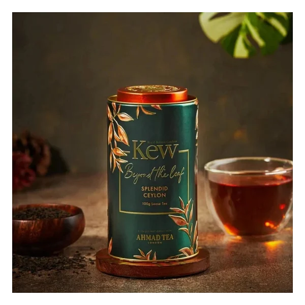 Ahmad Tea Kew Ceylon Siyah Çay 100 G Metal Kutu Dökme Çay - Görsel 4