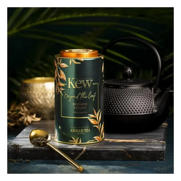 Ahmad Tea Kew Ceylon Siyah Çay 100 G Metal Kutu Dökme Çay - Görsel 5