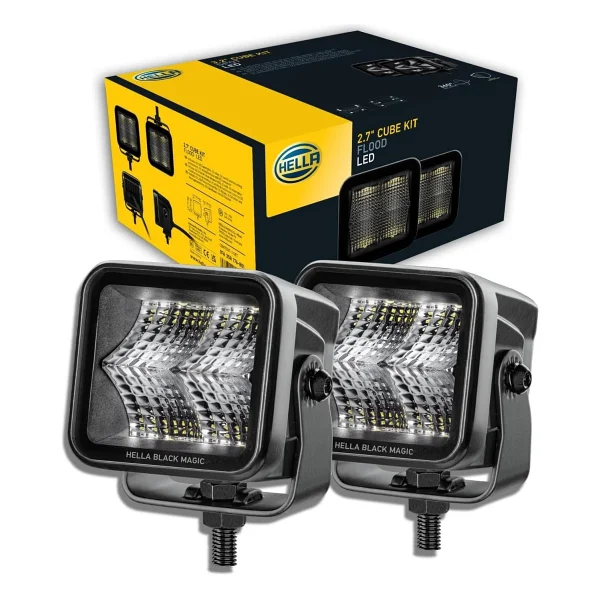 Hella Off-Road LED Lamba 12v-24v 70mm Hareketli Montaj 1fa358176-801 - Görsel 7