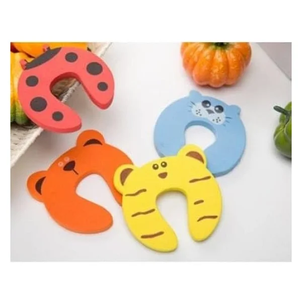 Çocuk Bebek Güvenlik Parmak Koruyucu Kapı Stoperi 4 Lü Set - Görsel 2