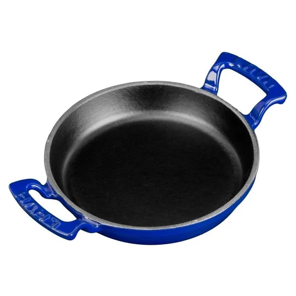 Lava Yuvarlak Yekpare Kulplu Mavi 16 Cm Döküm Sahan - Görsel 2