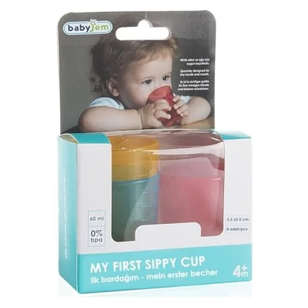Babyjem 4lü Ilk Bardağım Çok Renkli 8681049215932 - Görsel 3
