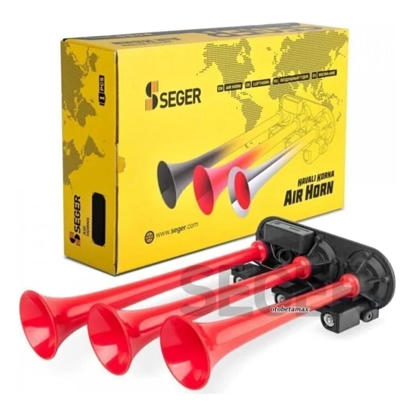Seger 12 Volt Arap Saydırmalı Korna Dali Dali Korna 86eh - Görsel 8