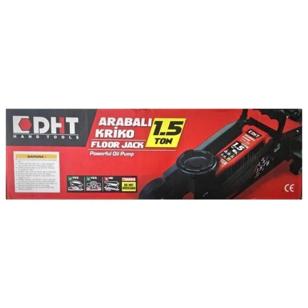Dht 1.5 Ton Arabalı Kriko - Görsel 3