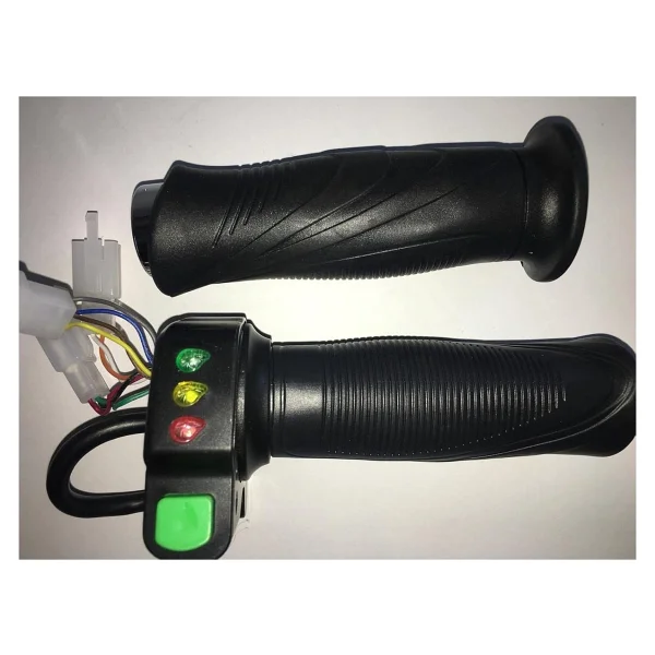 E-Bike Vitesli Gaz Kolu Elektrikli Bisiklet Işıklı Vitesli Gaz Ko - Görsel 3