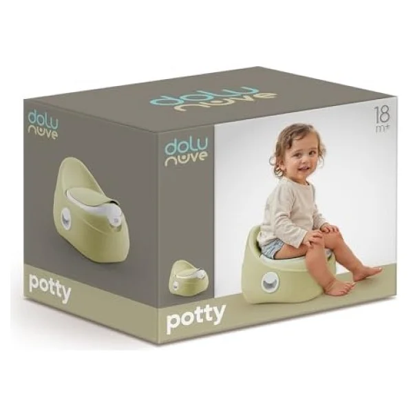 Dolu Nuve Potty Yeşil Lazımlık 7588 - Görsel 4