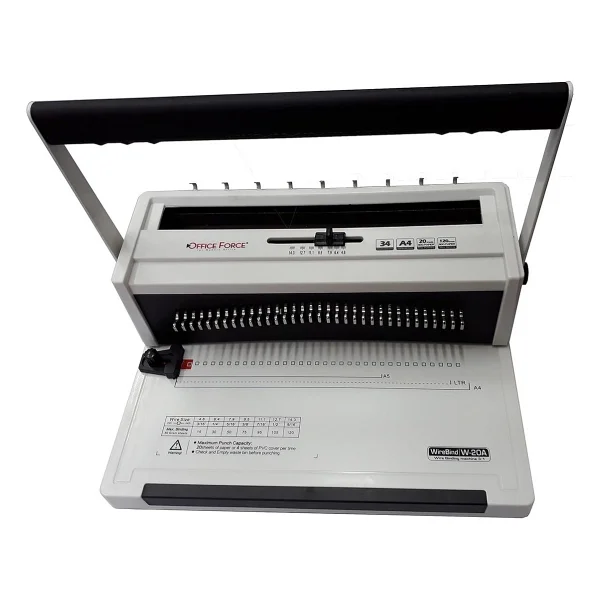 Office Force W20a Telli Spiral Cilt Makinesi - Görsel 2