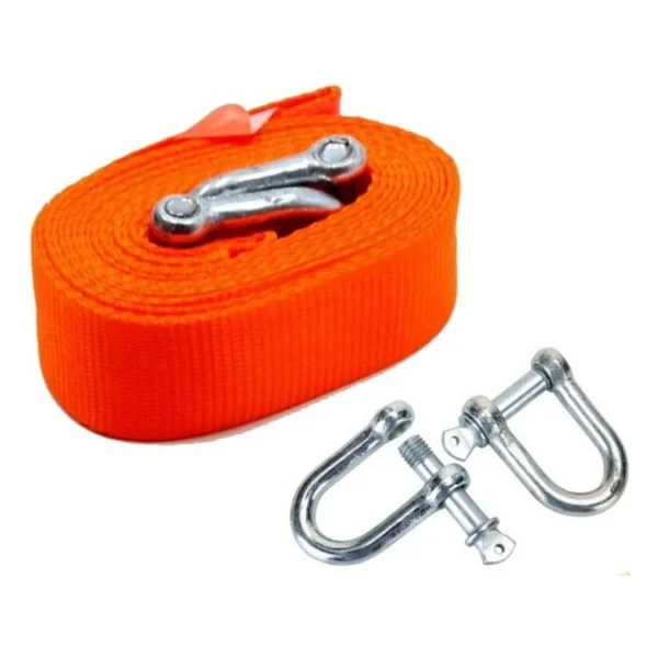 Kumaş Çeki Çekme Halatı 3 Ton / 3 Metre - Görsel 4