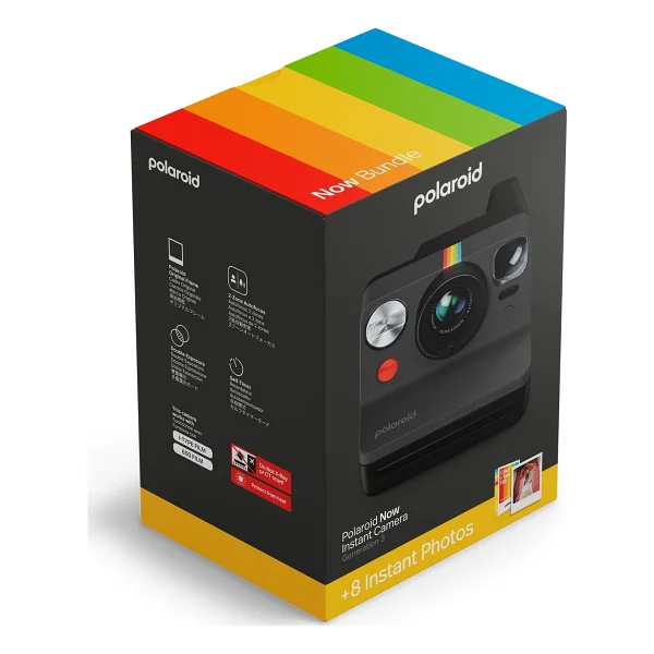 Polaroid Now Gen 3 Instant Siyah Dijital Fotoğraf Makinesi - Görsel 7