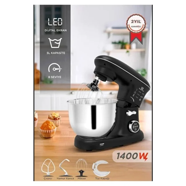 Torima Tmk-1400dt 1400 W Beyaz 5 Lt Mutfak Şefi - Görsel 7