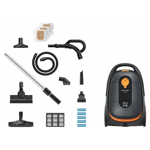 Nilfisk Brilliant Parquet 750 W Toz Torbalı Elektrikli Süpürge - Görsel 6