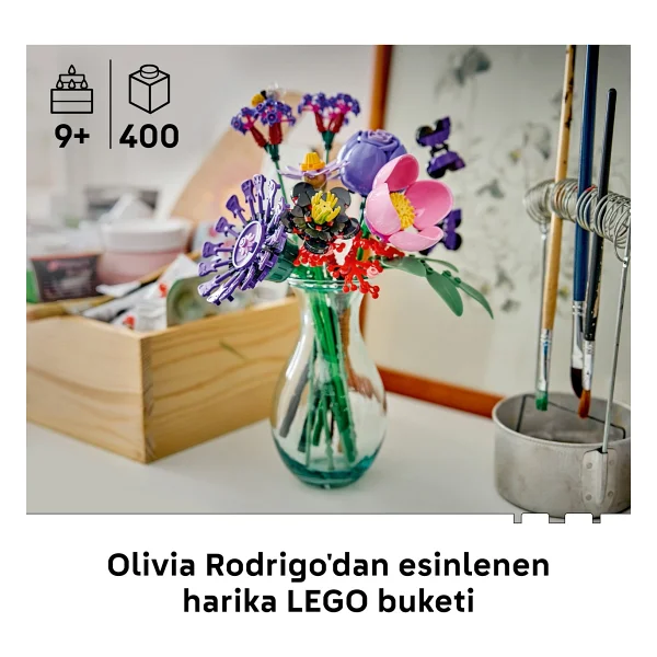 Lego 11507 Botanicals Olivia Rodrigo'nun Çiçek Buketi - Görsel 5