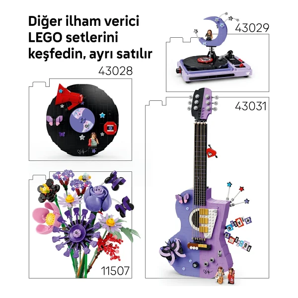 Lego 43030 Editions Olivia Rodrigo'nun Gizli Bavulu - Görsel 10