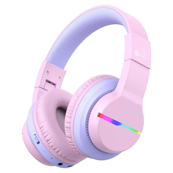 İclever Bth12 Pembe Kulak Üstü Çocuk Bluetooth Kulaklık - Görsel 10