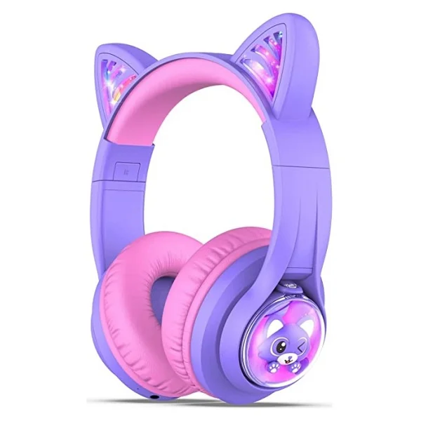 İclever Cat Ear Bth19 Kulak Üstü Çocuk Bluetooth Kulaklık - Görsel 5