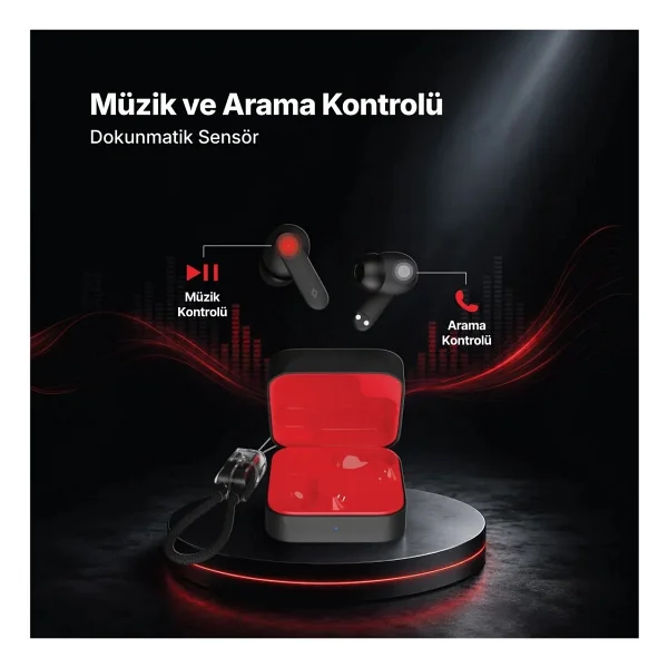 Ttec Airbeat Pro Max Square 2km181 ANC TWS Kulak İçi Bluetooth Kulaklık - Görsel 3