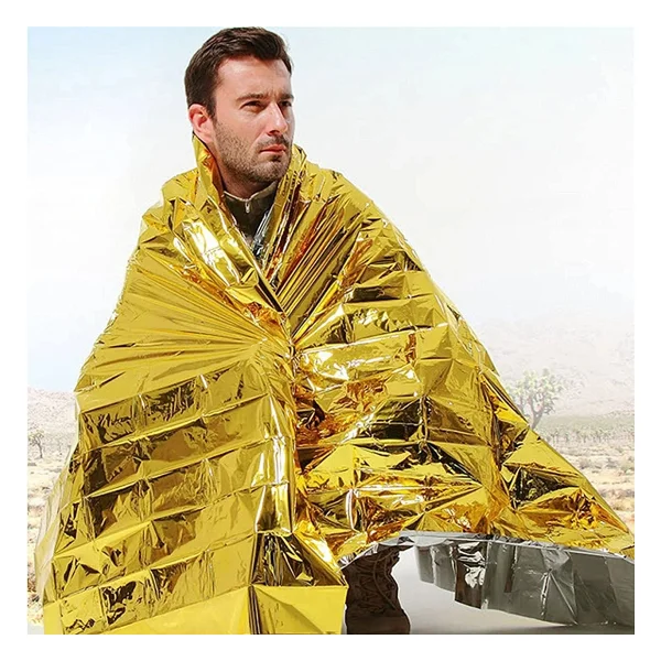 Evolite Acil Durum Termal Battaniye XL 160x210 Cm - Görsel 5