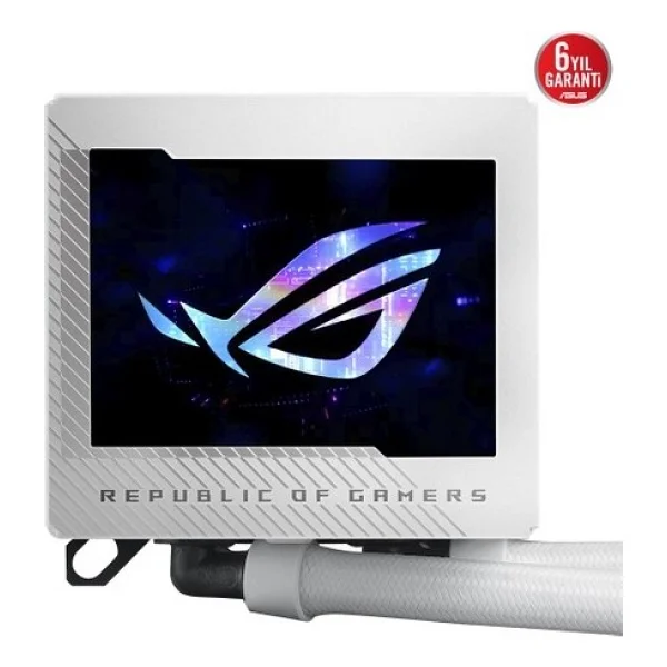Asus Rog Ryujin Iıı 240 Argb Beyaz İşlemci Sıvı Soğutucu - Görsel 3