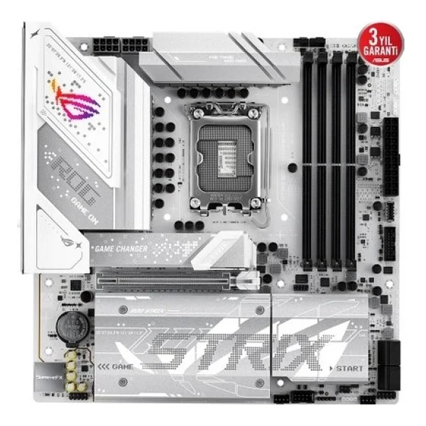 Asus Rog Strix B860-G Gaming Wi-Fi Intel Lga1851 DDR5 Micro Atx Anakart - Görsel 2