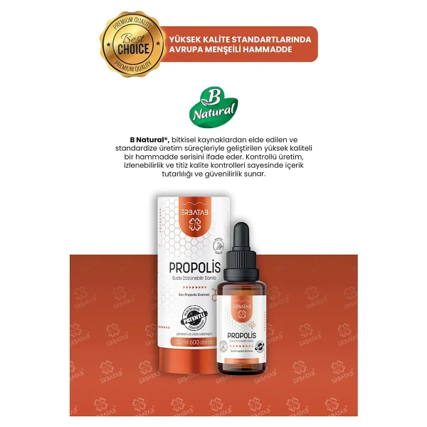 Erbatab Sıvı Propolis 30 Ml - Görsel 4