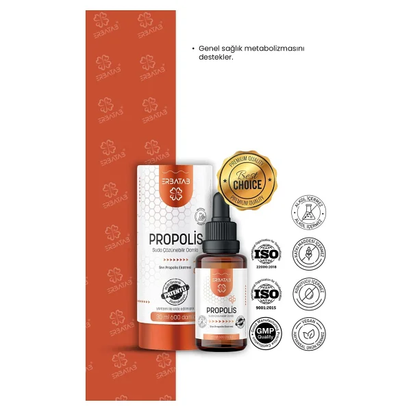Erbatab Sıvı Propolis 30 Ml - Görsel 5