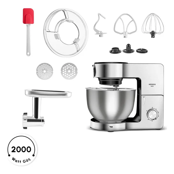 Karaca Multichef Ultra 8 Lt 2000 W Stand Mikser - Görsel 10