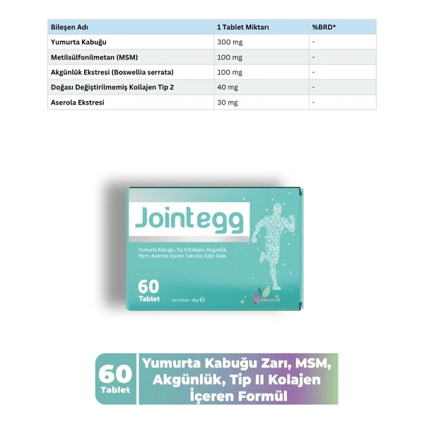 Pharmaleaf Jointegg 60 Tablet - Görsel 2
