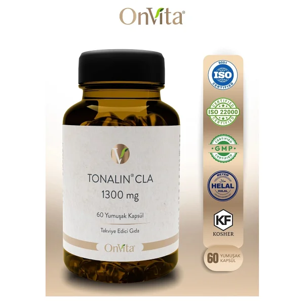 Onvita Tonalin Cla 1300 Mg 60 Kapsül - Görsel 8