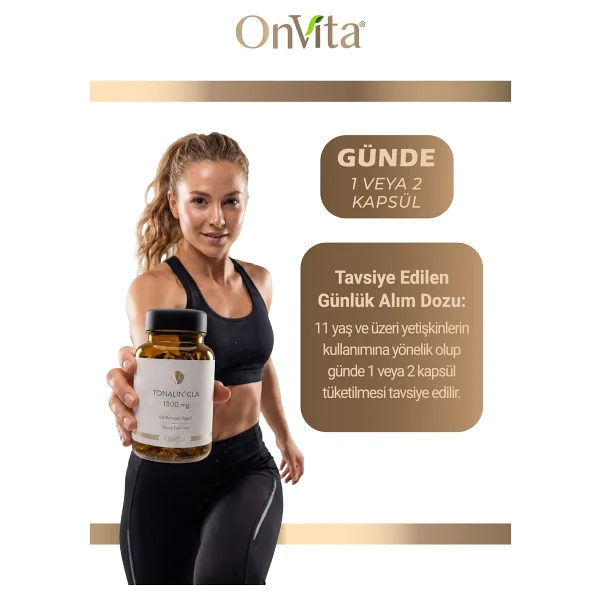 Onvita Tonalin Cla 1300 Mg 60 Kapsül - Görsel 5