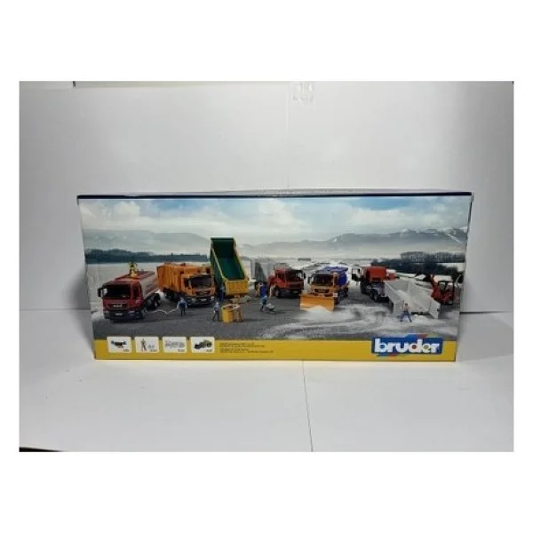 Bruder Man Tgs Sarı-Yeşil Damperli Kamyon Br03766 - Görsel 8