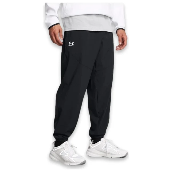 Under Armour Vibe Woven 1386557-001 Siyah Jogger Erkek Eşofman Altı - Görsel 2