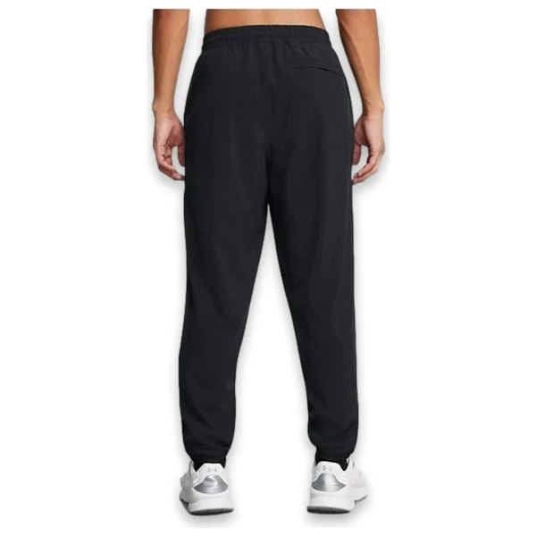 Under Armour Vibe Woven 1386557-001 Siyah Jogger Erkek Eşofman Altı - Görsel 3
