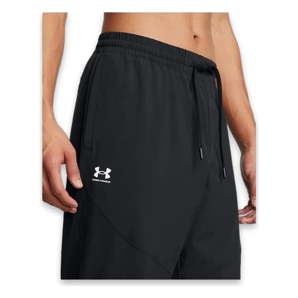 Under Armour Vibe Woven 1386557-001 Siyah Jogger Erkek Eşofman Altı - Görsel 5