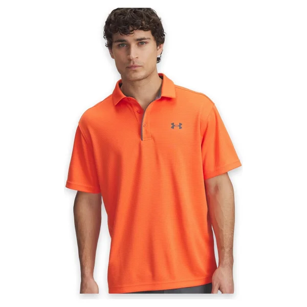 Under Armour Tech 1290140-847 Turuncu Kısa Kollu Erkek Polo Yaka Tişört - Görsel 10