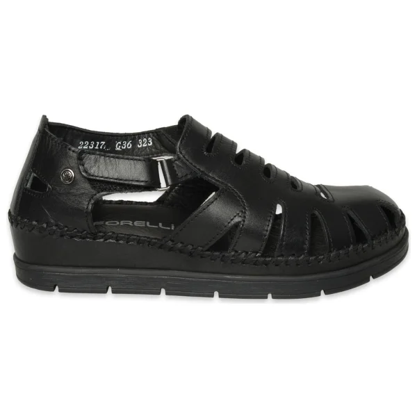 Forelli 22317 Alena-G Siyah Kadın Sandalet - 0 - Siyah - 38 - Görsel 6