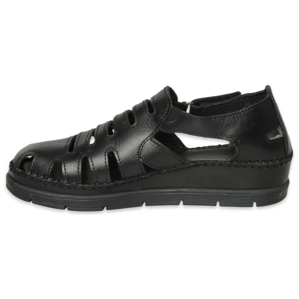 Forelli 22317 Alena-G Siyah Kadın Sandalet - 0 - Siyah - 38 - Görsel 2