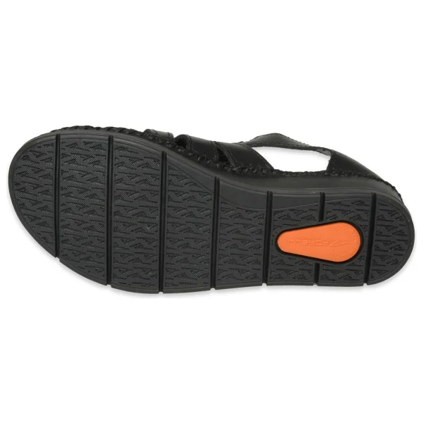 Forelli 22317 Alena-G Siyah Kadın Sandalet - 0 - Siyah - 38 - Görsel 5