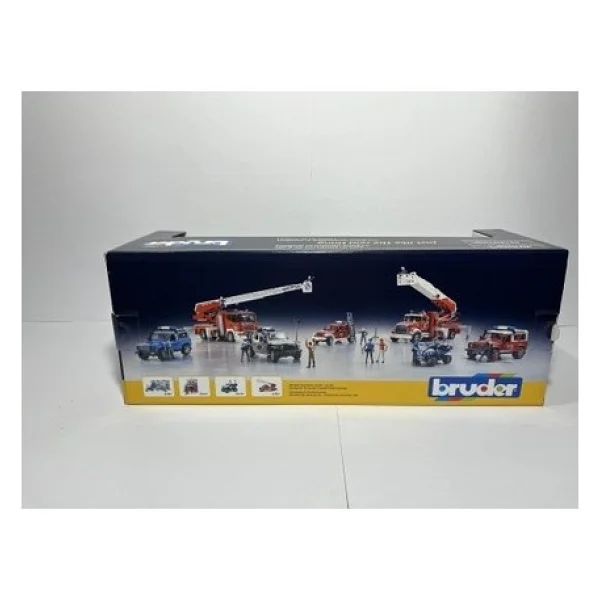 Bruder 02526 Jeep Wrangler U.R Polis Memuru Polis Arabası - Görsel 6
