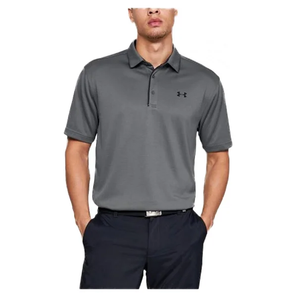 Under Armour Tech 1290140-847 Turuncu Kısa Kollu Erkek Polo Yaka Tişört - Görsel 3