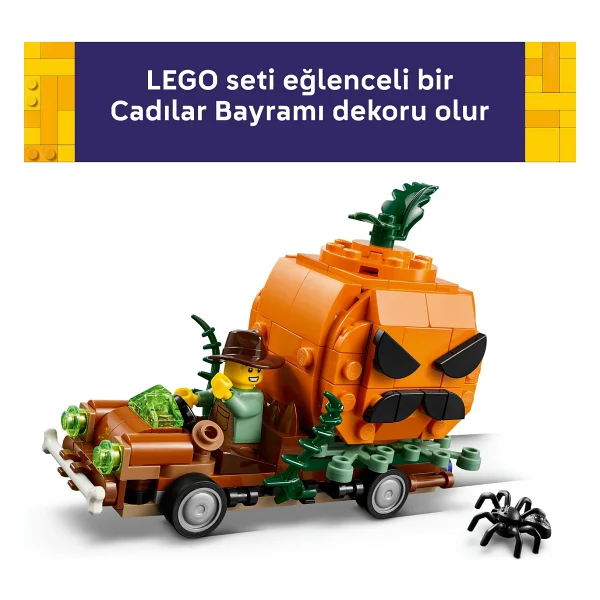 Lego 40822 Iconic Bal Kabağı Kamyoneti - Görsel 6