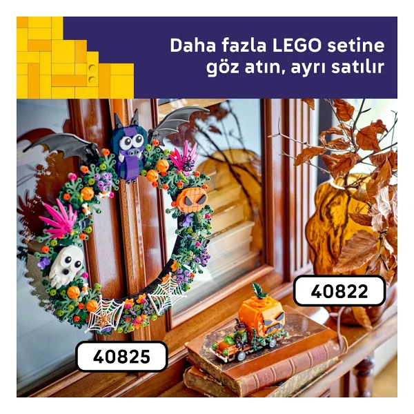 Lego 40822 Iconic Bal Kabağı Kamyoneti - Görsel 9