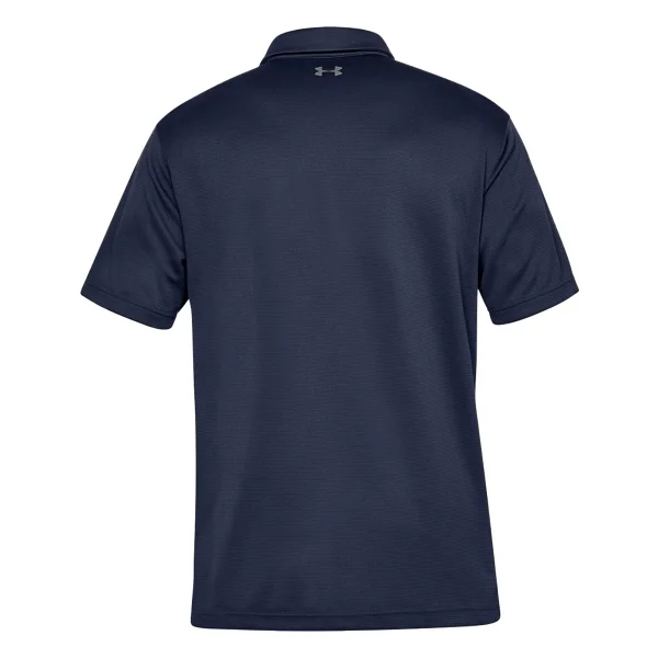 Under Armour Tech 1290140-410 Lacivert Kısa Kollu Erkek Polo Yaka Tişört - Görsel 4