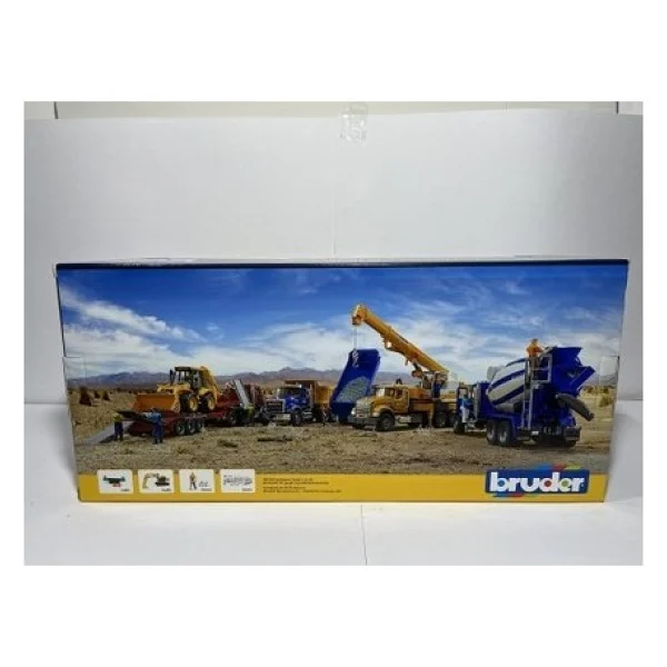 Bruder Mack Granite Damperli Kamyon Br02815 - Görsel 6