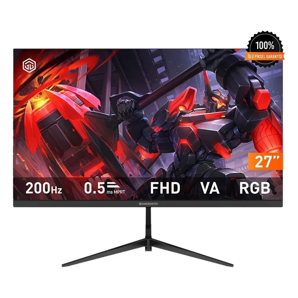 Gamebooster Ruvie Ff20 GB-27o1f200ffow 27" 0.5 Ms Full HD 200 Hz Oyuncu Monitörü - Görsel 2